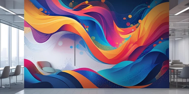 Murales decorativos personalizados para negocios