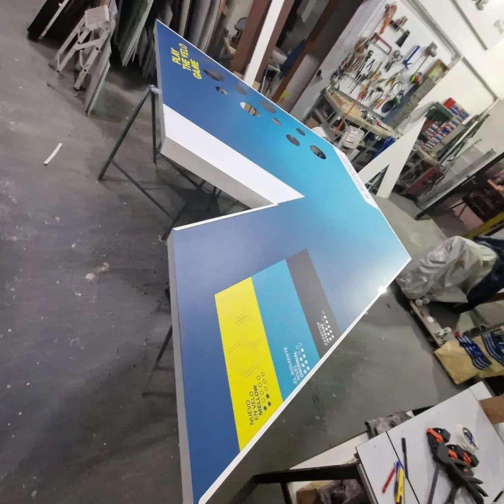 fabricación de stand promocional
