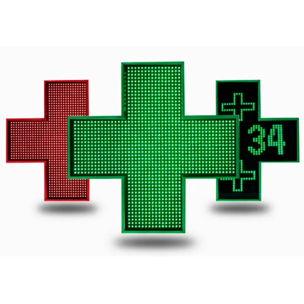 Cruces de farmacia en Canarias